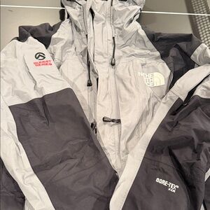 The North Face Gray and Black Ski Jacket